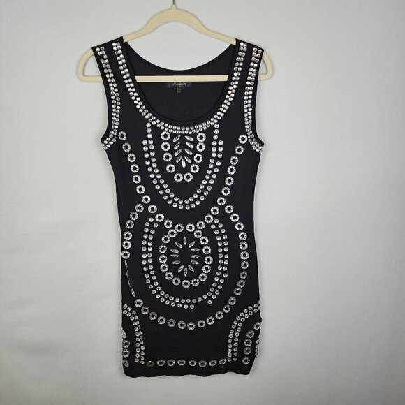 Heaven Jeweled Bodycon Dress 8 - Picture 1 of 5